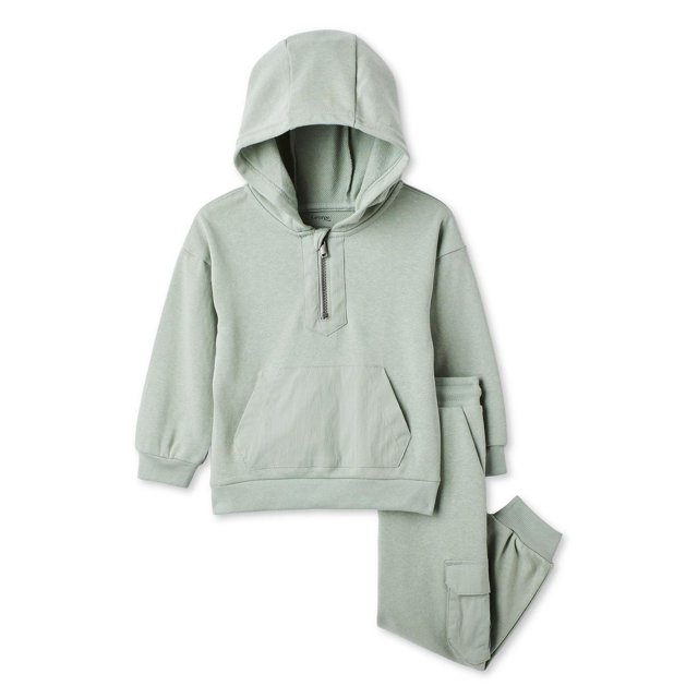 Ensemble 2 pièces avec haut à capuchon George pour petits garçons