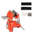 thumbnail image 2 of Aluminum Clamp Vise, Orange Jaw Width Tool with Non Slip Rubber Gaskets for Woodwork, Metal Processing, 2 of 8