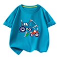 thumbnail image 1 of RXIRUCGD 2025 Vêtements d'Été pour Enfants T-shirt Décontracté Ample à Manches Courtes à Col Rond pour Adultes, 1 of 2