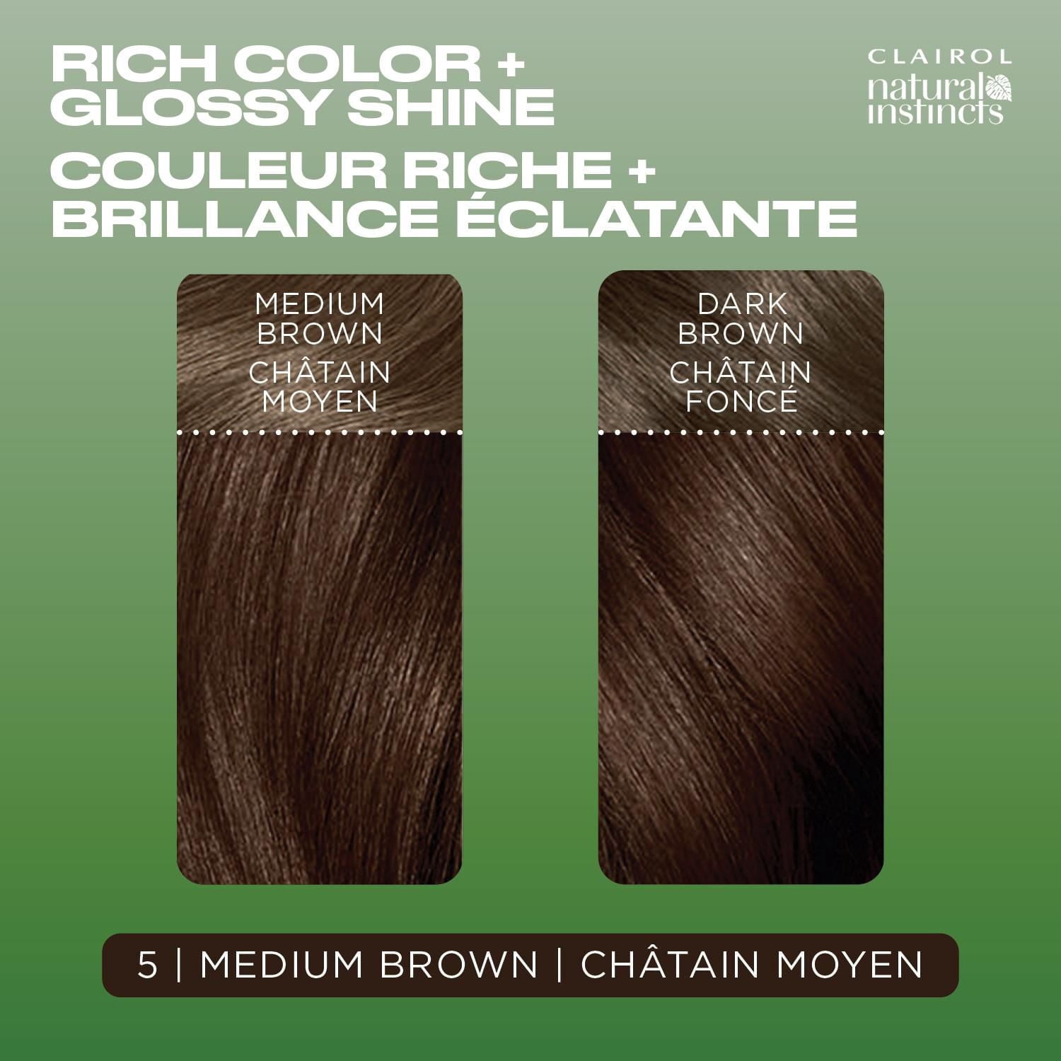 Coloration semi-permanente Natural Instincts, Avec huile de coco et aloe vera