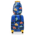 thumbnail image 1 of Costway Ensemble de Bagages pour Enfants 2 Pcs Sac à Dos 12 Pouces et Valise à Roulettes 18 Pouces pour Voyage, 1 of 10