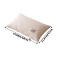 thumbnail image 3 of Yhmxh Pillows-Throw Pillows Thick Pillow SPA Neck Protection Pillow Knitted Cottons Class Pillow Core Breathable Adult Household College Student Soft Pillows core, 3 of 6