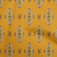 thumbnail image 1 of oneOone Rayon Orange Fabric Block Quilting Supplies Print Sewing Fabric By The Yard 56 Inch Wide, 1 of 5