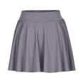 thumbnail image 4 of Lenpel Shorts for Women High Waisted Ruffle Flowy Mini Tennis Skirts with Built in Shorts Running Workout Athletic Skorts, 4 of 5
