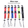 thumbnail image 4 of QualitChoice Quick Release Diving Lanyards Camera Torch Holder Strap Underwater Flashlight Snorkeling Belt Snorkeling Webbing Blue 1Set, 4 of 6