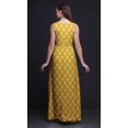 thumbnail image 4 of Bimba Bloc Femmes Col Rond Sans Manches Long Débardeur Décontracté Maxi Robe Imprimée-Xx-Grand, 4 of 6