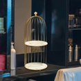 thumbnail image 3 of kurtrusly Perfume Rack Makeup Jewelry Display Shelf Creams Tray perfume display holder green stone 1 Tier, 3 of 9