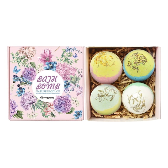 Openpig Clearance Dried Flower Oil Bath Gift Box Multi- Milk Bath Bath