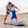 thumbnail image 4 of Costway 33" Lightweight Body Board with EPS Core XPE Deck HDPE Bottom Crescent Tail Blue, 4 of 9