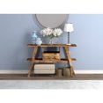 thumbnail image 3 of Safdie & Co. Console Table 47L Brown Reclaimed Wood 1 Drawer 1 Shelf, 3 of 4
