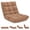 Brown, variant on Giantex Adjustable Floor Gaming Sofa Chair, Padded Sleeper Bed, Adults Couch Recliner, Armless Meditation Chair w/Back Support