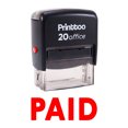 thumbnail image 1 of Printtoo Stamp PAID Self Inking Rubber Stamp Office Stationary-Red, 1 of 1