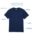 thumbnail image 5 of Gildan T-Shirt Ultra Coton pour Homme - 2000 (Lot de 2), 5 of 5