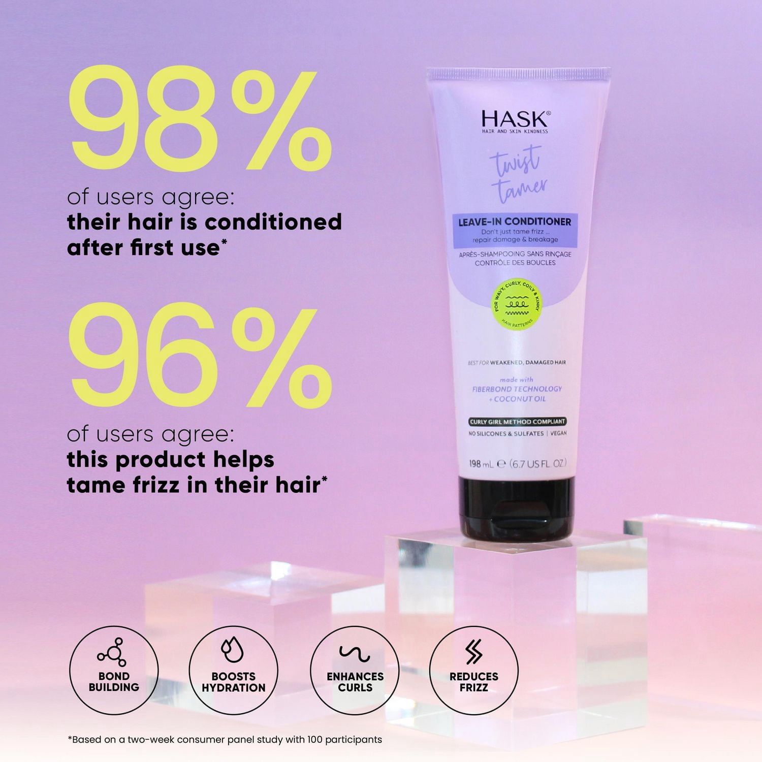 Texture Series Twist Tamer après-Shampooing Sans Rinçage