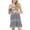 Grey, variant on GDREDA Womens Maternity Casual Sleeveless Floral Print V Neck Nursed Tanks Dress For Breastfeeding Trench Women