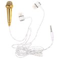 thumbnail image 2 of Quentinu Microphone Portable Microphone Vocal Miniature pour Enregistrement Vocal, 2 of 7