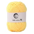 thumbnail image 1 of Colorful Hand Knitting 25g Knitting Crochet Milk Soft Baby Cotton Wool Yarn, 1 of 8