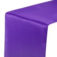 thumbnail image 1 of Unique Bargains 6 Pack Satin Table Runner, 12'x108' Smooth Silk Table Runner, Deep Purple, 1 of 7
