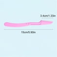thumbnail image 3 of Beauty Tools Clearance, Bradem Folding Multi Purpose Facial Hair Remover Multi Functional Exfoliating Dermaplaning Tool Set for Brow Grooming Face Shaver., 1*Safety Folding Eyebrow Trimmer, 3 of 9