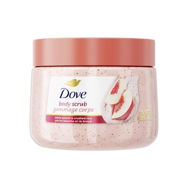 Dove Body Scrub White Peach & Crushed Rice, 425 g
