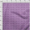 thumbnail image 2 of oneOone Polyester Lycra Fabric Floral Block Printed Fabric 1 Yard 56 Inch Wide, 2 of 4