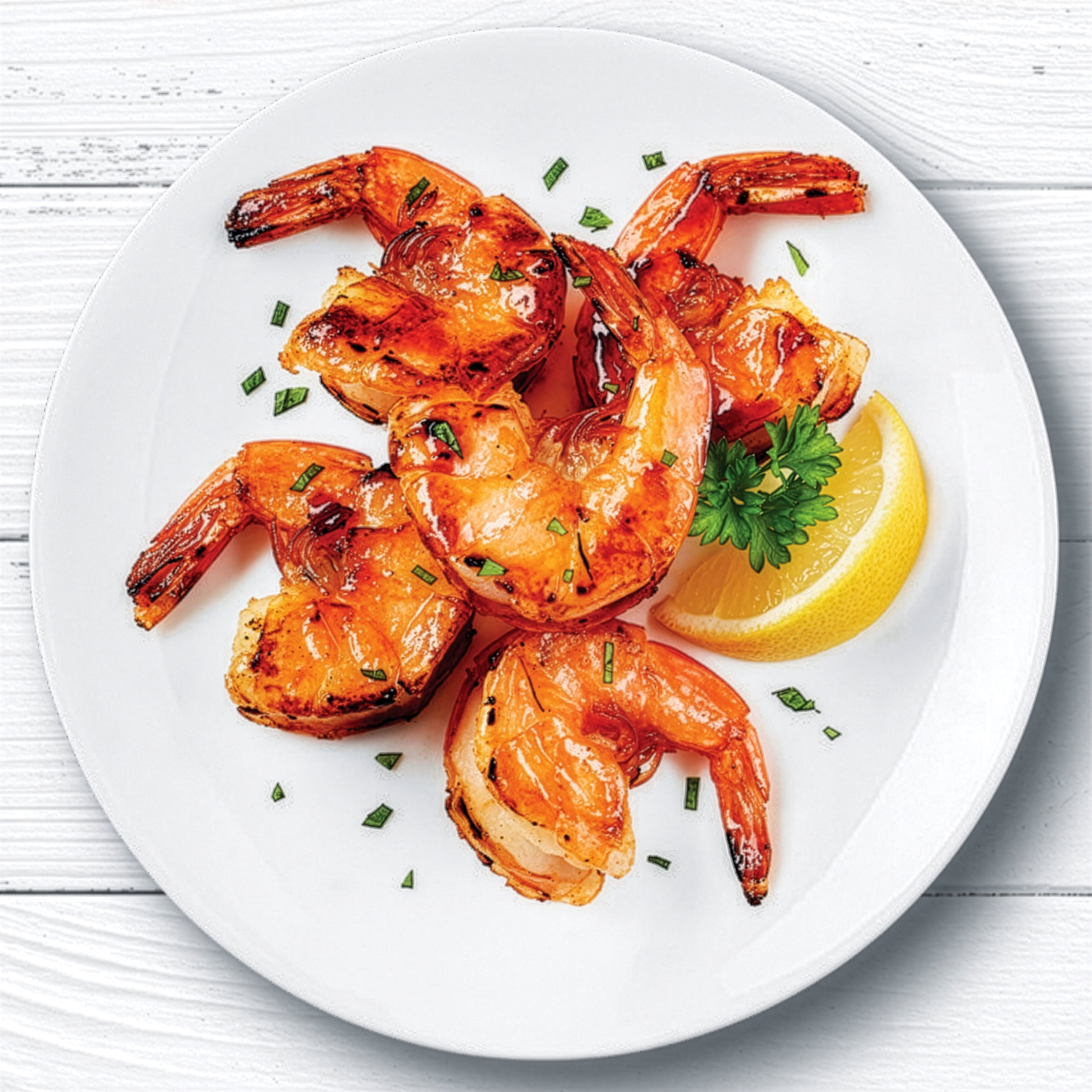 Great Value Raw Pacific White Shrimp 16/20, 370 g (0.8 lb)