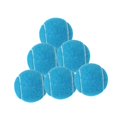 thumbnail image 2 of Almencla 6Pcs Tennis Balls Practicing Workout Wear Resistant for Games Outdoor Indoor Blue, 2 of 8