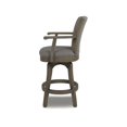 thumbnail image 4 of Jennifer Taylor Home Williams 27" Counter Height Bar Stool Dark Heathered Grey, 4 of 11