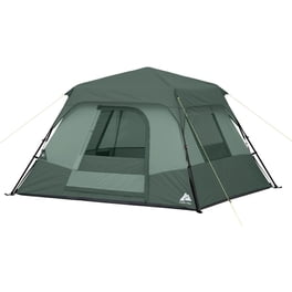 Tente De Camping 2 Personnes – 200x150x110 Cm, Polyester, Armature Fibre De Verre, UV, Moustiquaire, 1057g – Prêt à Monter