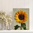 thumbnail image 2 of Qisvanset Textured Wildflower Meadow Canvas Print 12x16 Inch Farmhouse Decor, 2 of 8
