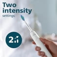 thumbnail image 2 of Philips Sonicare 3100 Power Toothbrush, Rechargeable Electric Toothbrush with Pressure Sensor, White HX3681, 2 of 9