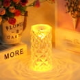 thumbnail image 4 of Mistaha Lampe de Table en Acrylique Lampe de Bureau à Côté Lumière Design à Reflet de Rose, 4 of 8