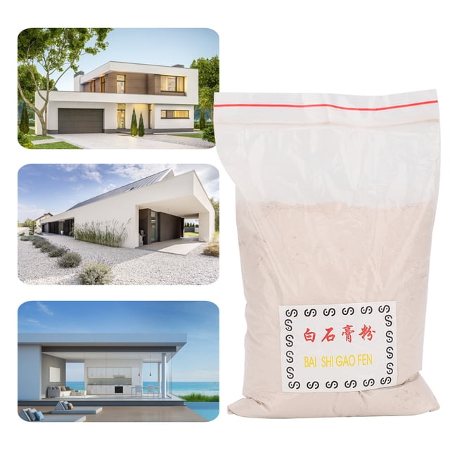 Powder Gypsum Powder for DIY 3D Plaster Crafts Mold Jewelry Casting Making Accessory White
