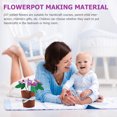 thumbnail image 5 of 6pcs DIY Non-woven Flowerpot DIY Craft Project Flowerpot Craft Kit for Kids, 5 of 5