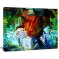 thumbnail image 3 of Impression sur toile « conception de vitrail abstrait » Design Art, 3 of 4