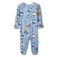 thumbnail image 2 of George Baby Boys' Two-Way Zip Sleeper, 2 of 2