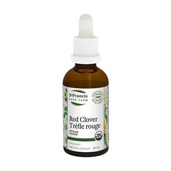 St. Francis Herb Farm - Teinture de Trèfle Rouge, 50 ml
