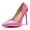 Pink, variant on Woobling Womens Pumps Pointed Toe Dress Shoes Slip On High Heels Lightweight Work Comfort Stiletto Pink 9