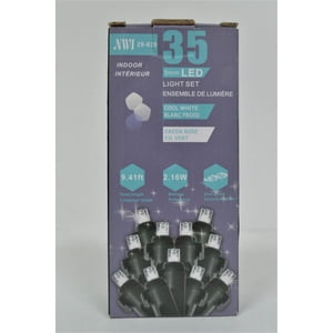 35 Lt 5Mm Led Indoor Light Set (Cool White Bulbs) - Set of 2