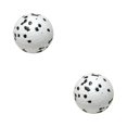 thumbnail image 1 of Langgg PC Durable Bite Resistant Toy Balls For Dogs ETPU For Long-Lasting Fun With Good Wear Resistance White Black 7cm 2Set, 1 of 6