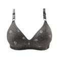 thumbnail image 2 of CHUANK Wireless Full Figure Plus Size Minimizer Lightly Lined Cup Womens Bra Complexion 36, 2 of 3