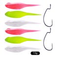 thumbnail image 3 of Xinxinyy Swimbaits Fishing Tackle Soft Plastic Lure Realistic Appearance for Outdoor Pond Fishing, 3 of 5