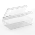 thumbnail image 3 of Pencil Box Organizer, Pencil Case Box Storage Container for Organizing with Snap Lid, Big Capacity Stackable Plastic Pen Pouch for Craft Hobby Art Supplies Journaling Stationery Sticker, 3 of 9