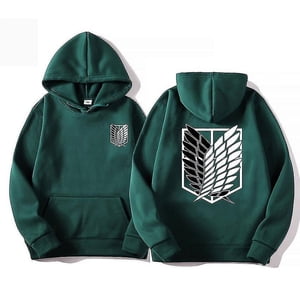 Attack on Titan Hoodie Hommes Anime Hoodies Hommes Femmes Streetwear Pullover Harajuku Sweatshirt à capuche Vêtements