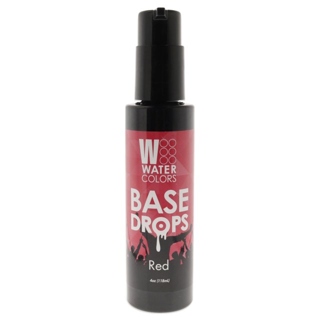 Gouttes de Base Aquarelles - Rouge par Tressa pour Unisexe - 4 oz Gouttes
