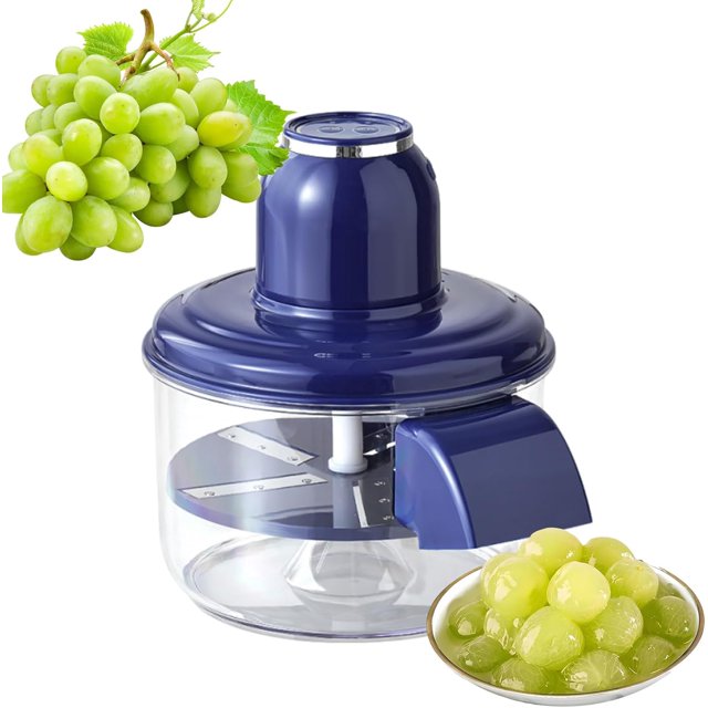 Éplucheur Automatique de fruits et Légumes Portable Électrique, Éplucheur de Raisin, Éplucheur d'Ail Électrique, Éplucheur Multifonction Automatique de fruits et Légumes (Bleu)