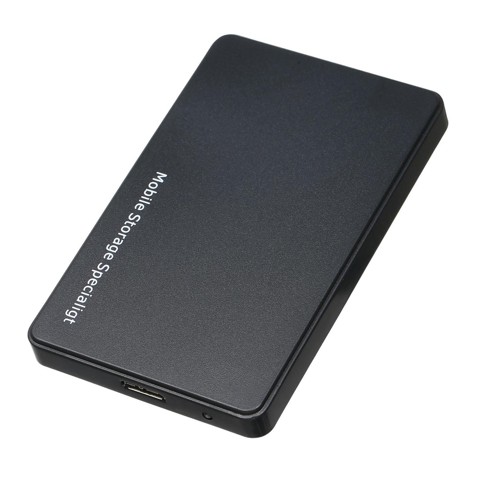 yeacher 2.5 inch Hard Disk Case USB3.0 External HDD/SSD Enclosure SATA Hard Drive Case Tool-free Design Easy Installation ABS Shell Black
