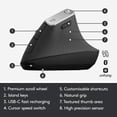thumbnail image 4 of MX Vertical Advanced Ergonomic mouse, 4 of 5