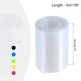 thumbnail image 2 of Unique Bargains Tube Rétractable en PVC Transparent 70mm Plat 4m pour Grand Pack de Batteries, 2 of 5