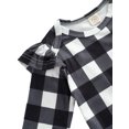 thumbnail image 4 of FOCUSNORM Christmas Newborn Girls Long Sleeve Romper + Suspender Skirt + Bow Headband, Ruffle, 4 of 6